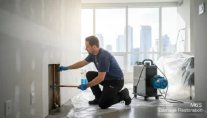 Common Causes of Water Leaks in Toronto Condos - M6S Damage Restoration Toronto